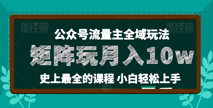 麦子甜公众号流量主全新玩法,核心36讲小白也能做矩阵,月入10w+插图 麦子甜公众号流量主全新玩法,核心36讲小白也能做矩阵,月入10w+