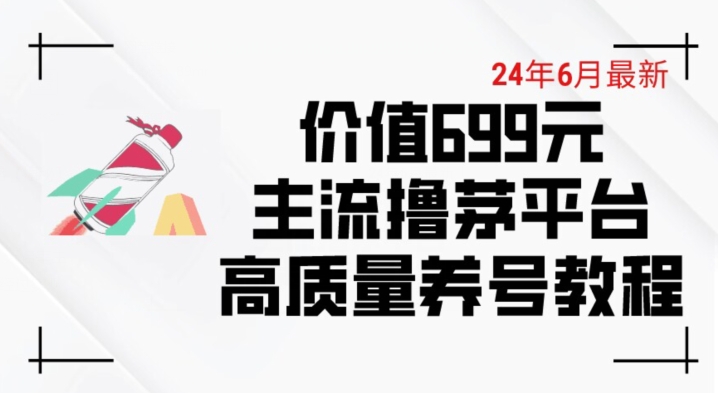 6月最新价值699的主流撸茅台平台精品养号下车攻略【揭秘】插图 6月最新价值699的主流撸茅台平台精品养号下车攻略【揭秘】