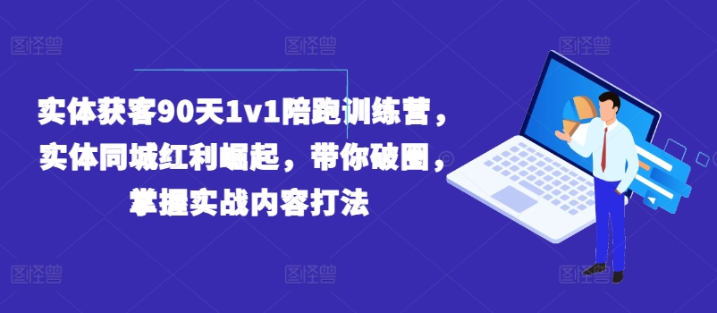 实体获客90天1v1陪跑训练营,实体同城红利崛起,带你破圈,掌握实战内容打法插图 实体获客90天1v1陪跑训练营,实体同城红利崛起,带你破圈,掌握实战内容打法