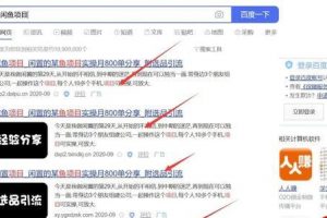 [逆向思维]网赚分享：如何用逆向思维进行项目的挖掘？