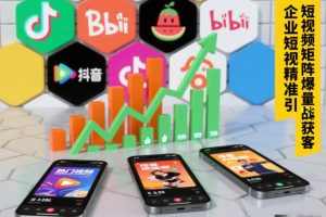 企业短视频精准引流矩阵获客,短视频矩阵爆量战法